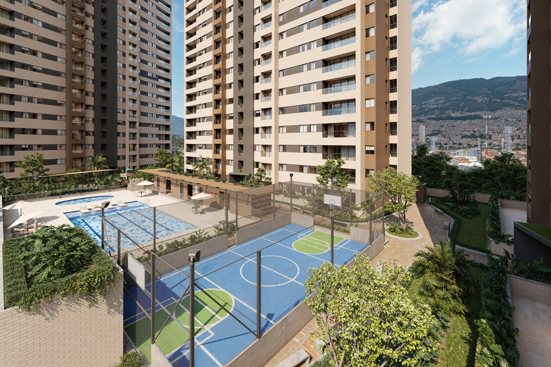 Render arquitectónico fotorrealista — Surrealismo