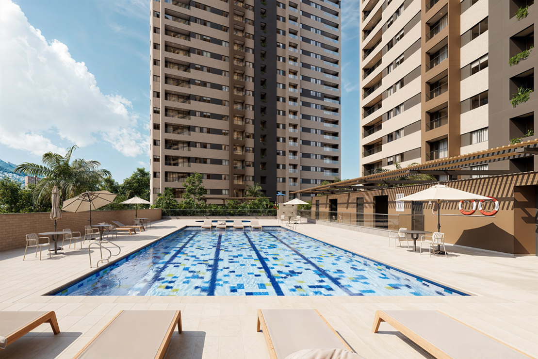 Render arquitectónico fotorrealista — Surrealismo